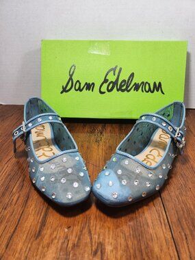Sam Edelman Michaela Shine Mary Jane Flat. New in Box.